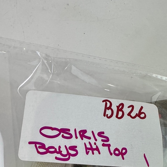 Osiris Kids High-Top Sneakers - Olive and Red - Picture 10 of 10